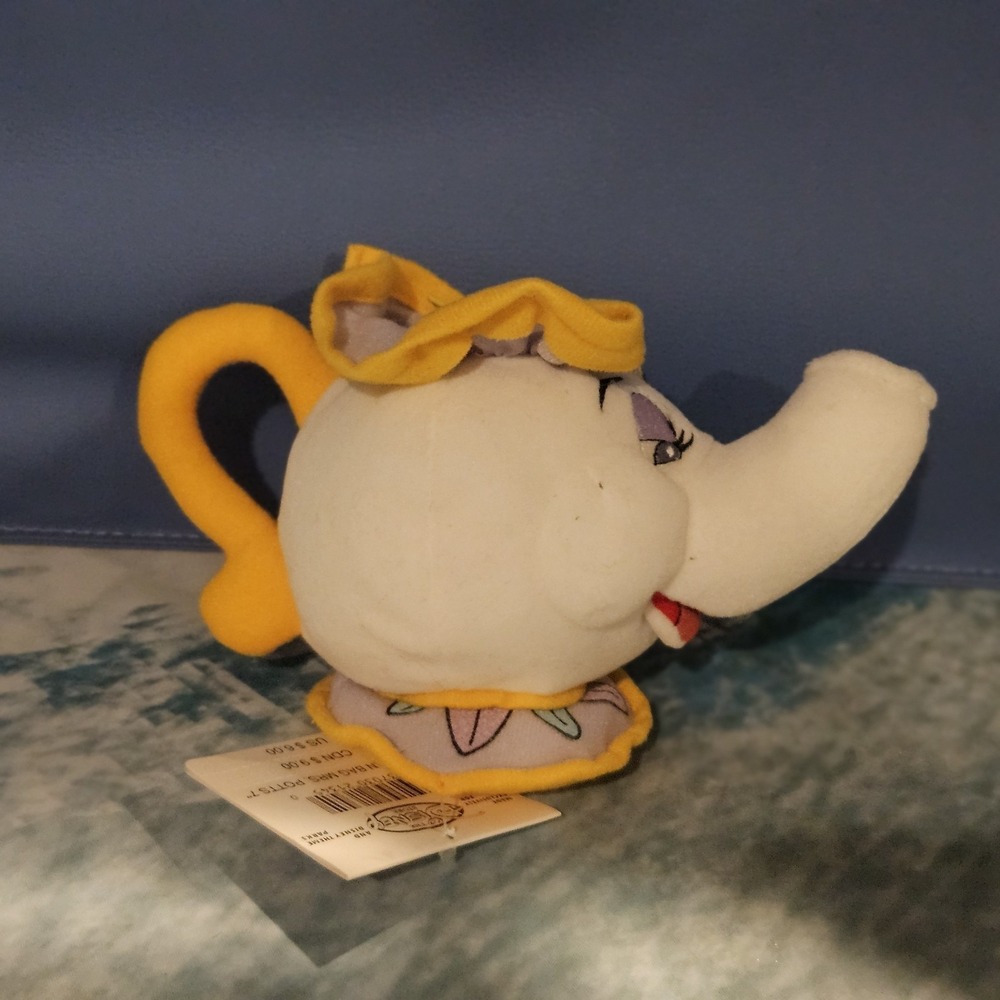 Disney Beauty and the Beast Plush Bundle Beast Chip Mrs Potts Lumiere Cogsworth - Picture 14 of 14